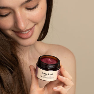 Natural Scalp Scrub: Reduce Itch + Flakes