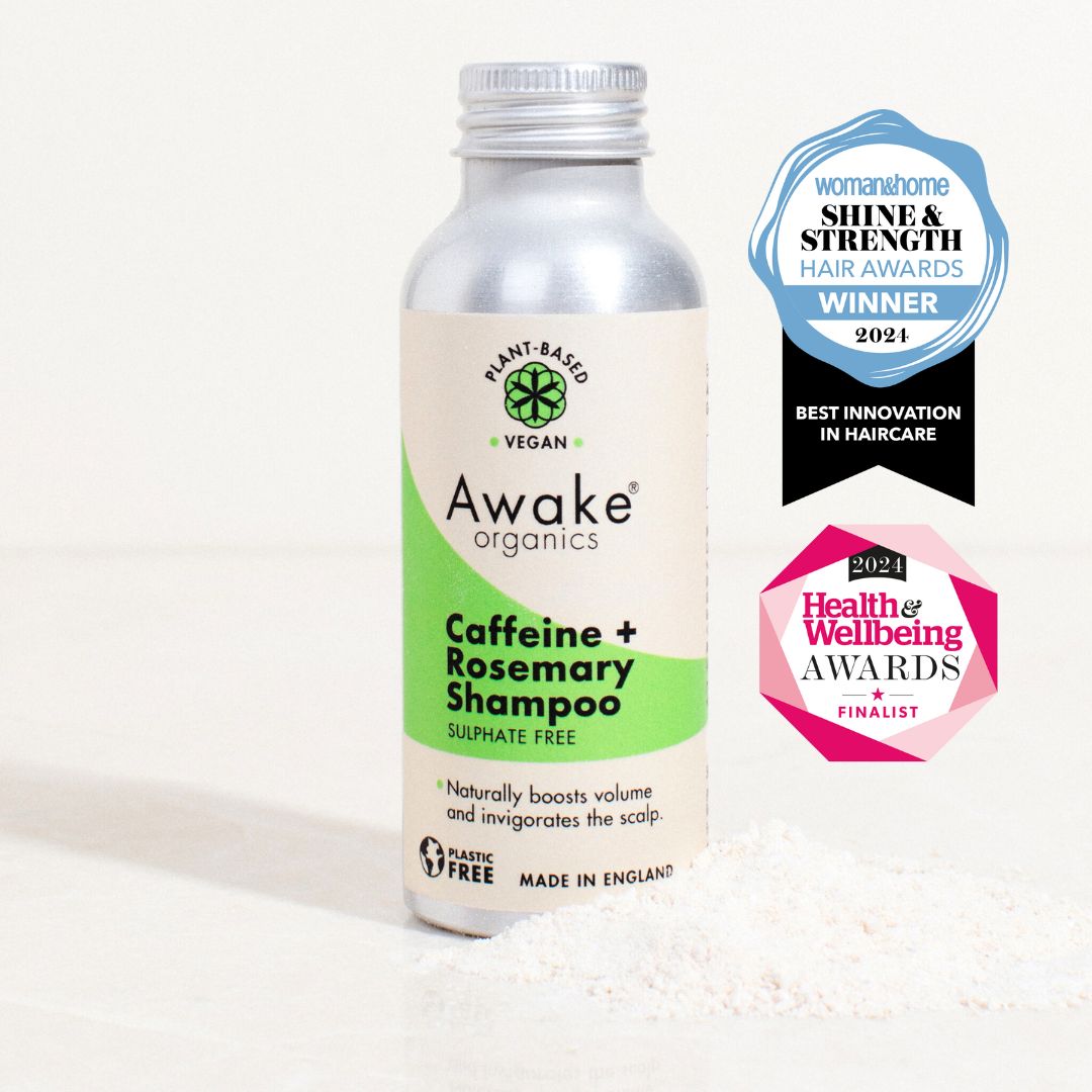 Natural Shampoo Powder: Caffeine + Rosemary
