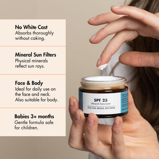 SPF 25 Mineral Sun Cream