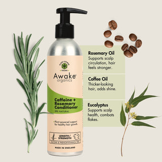 Natural Conditioner: Caffeine + Rosemary