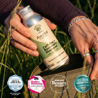 Shampoo Powder Caffeine + Rosemary (100% Natural)