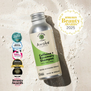 Natural Shampoo Powder: Caffeine + Rosemary