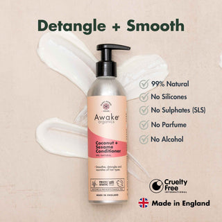 Nourishing Conditioner Coconut + Sesame (99% Natural)