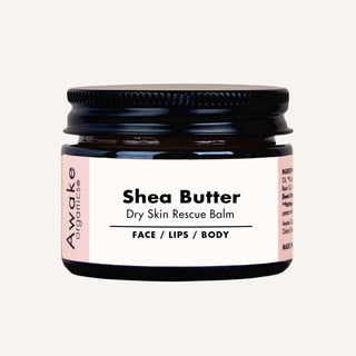 Shea Butter Dry Skin Rescue Balm (100% Natural, Vegan)