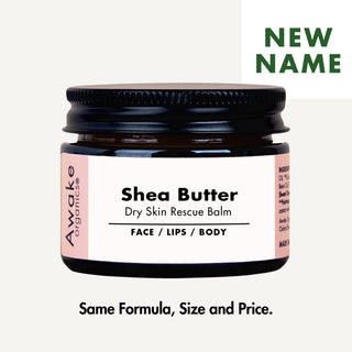 Shea Butter Dry Skin Rescue Balm (100% Natural, Vegan)