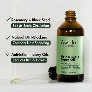 Rosemary + Black Seed Hair and Scalp Super Oil