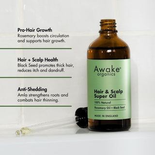 Rosemary + Black Seed Hair and Scalp Super Oil