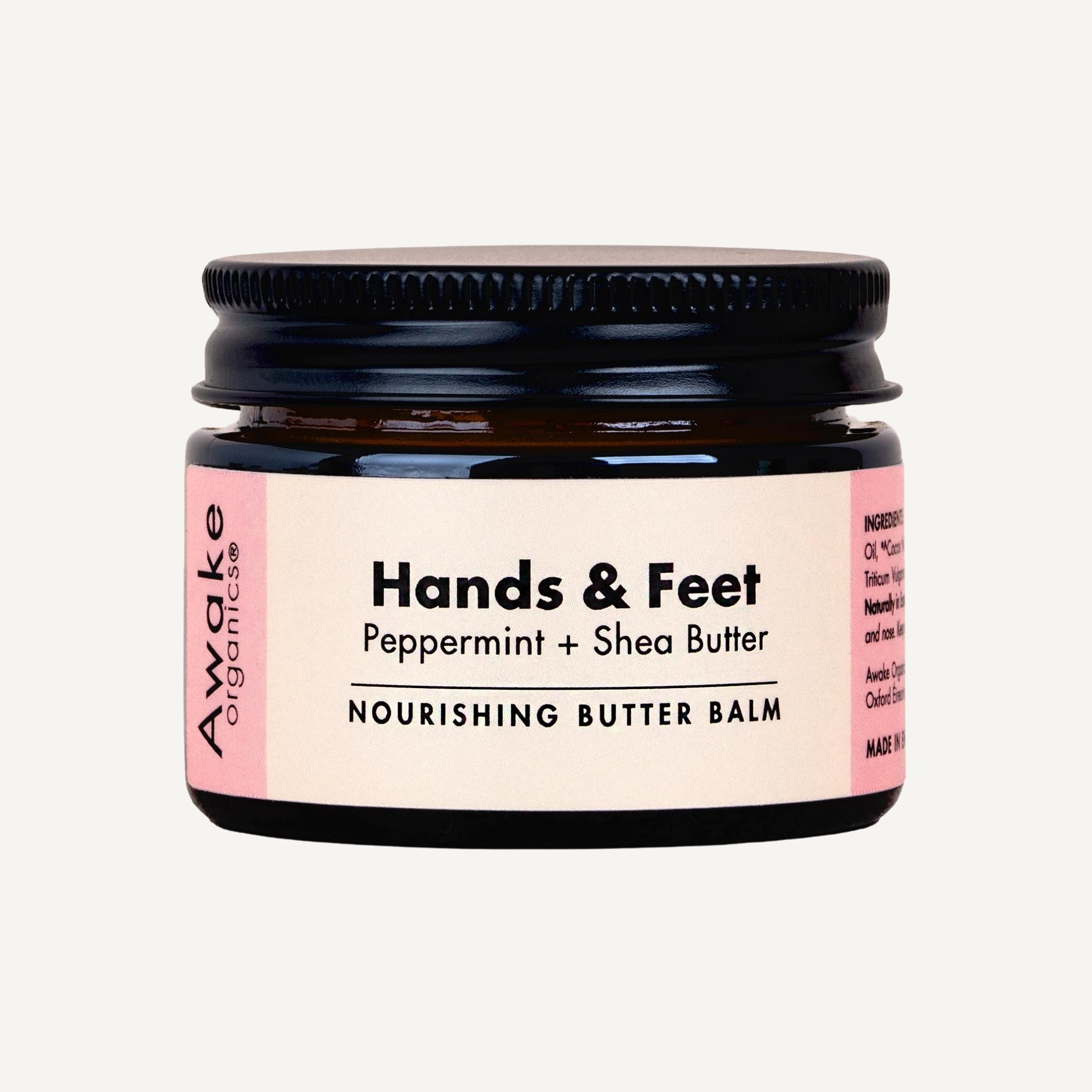 100% Natural Shea Butter Balm for Hands, Feet & Cracked Heels