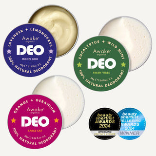 Natural Deodorant 3-Pack